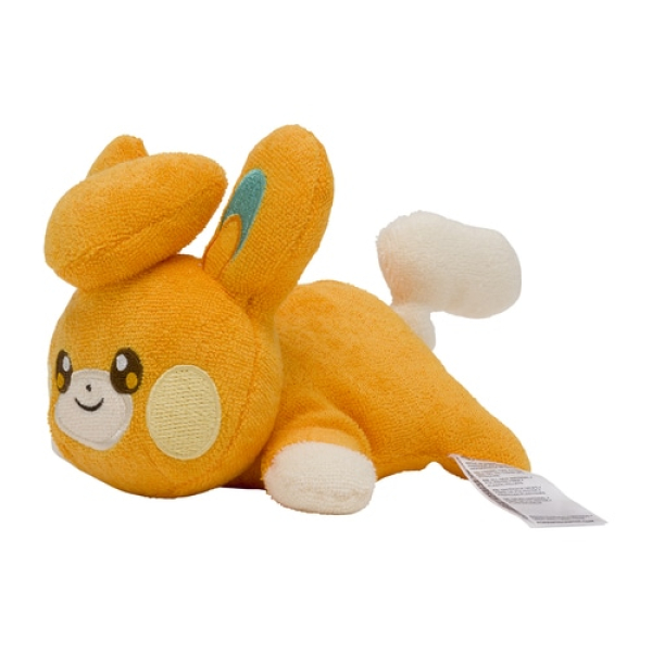 Officiële Pokemon center knuffel, wasbare Comfy Cuddlers Pawmi 17cm lang 